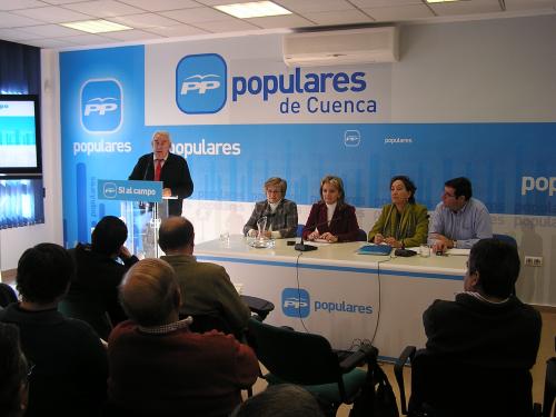 Momento de la jornada del Foro Agrario del PP.