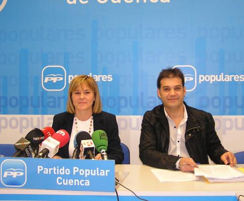 García y Gómez en rueda de prensa.