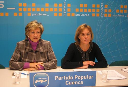 García y Moya en rueda de prensa.