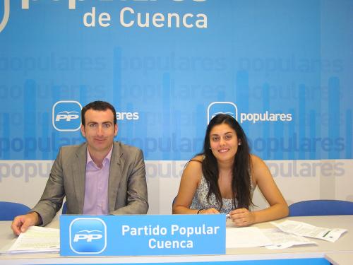 Giménez y Jiménez en rueda de prensa.