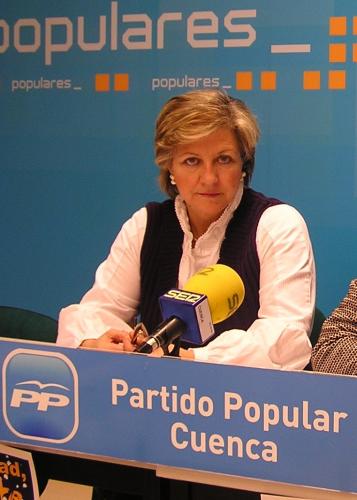 Marina Moya, senadora del PP.