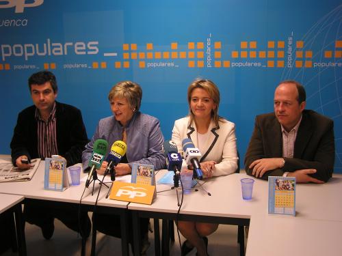 Pardo, Moya, Bonilla y Tortosa, en la presentación de la Oficina.