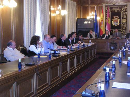 Pleno de la Diputación Provincial de Cuenca.