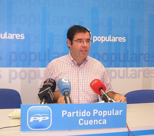 Prieto en rueda de prensa.