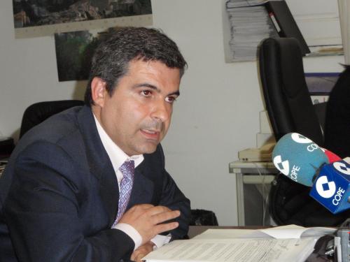 Rogelio Pardo en rueda de prensa.