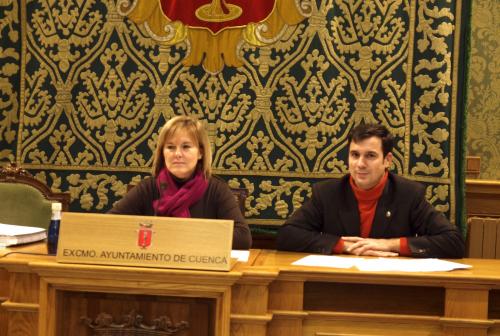 García y Vallejo en rueda de prensa.