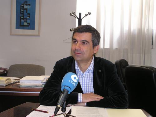 Rogelio Pardo, portavoz del PP en la Diputación.