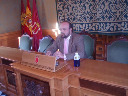 Miguel Ángel Monserrat, concejal de Movilidad y Seguridad Ciudadana.