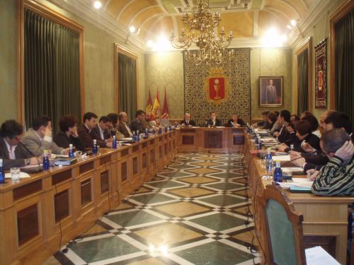 Pleno del Ayuntamiento de Cuenca.