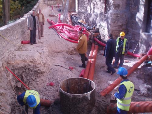 Estado actual de las obras de San Martín.