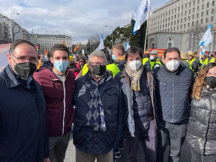 Manifestación por el mundo rural.