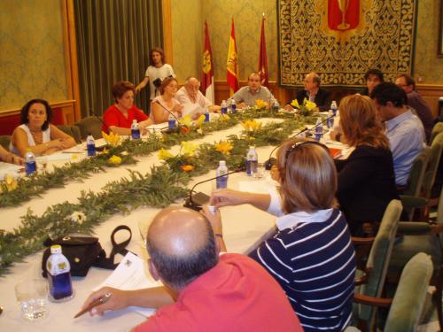 Reunión del Consejo Escolar.