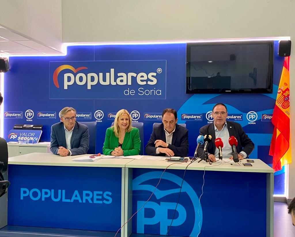 Rueda de Prensa en Soria.