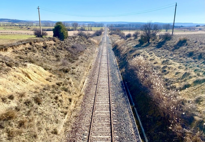 Vía férrea conquense.