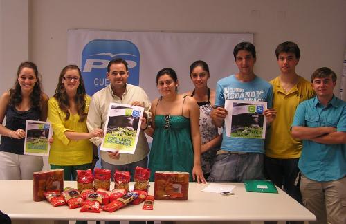 El Partido Popular de Cuenca inicia una campaña de recogida de alimentos que se llevará por la provincia hasta el 30 de julio