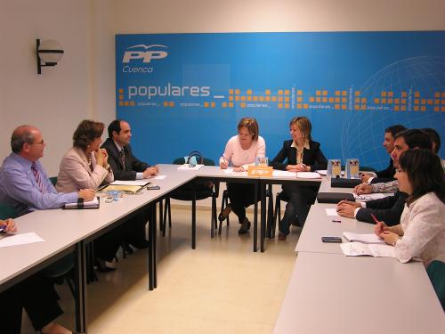 La Comisión de Cultura del Partido Popular de Castilla-La Mancha se reúne en Cuenca