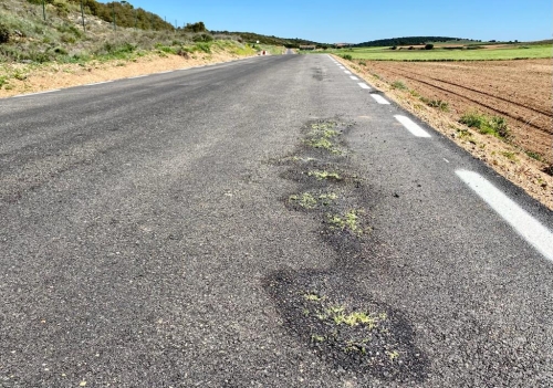 El PP alerta sobre la peligrosidad y deterioro de la CM-3009 tras el deficiente arreglo de la Junta