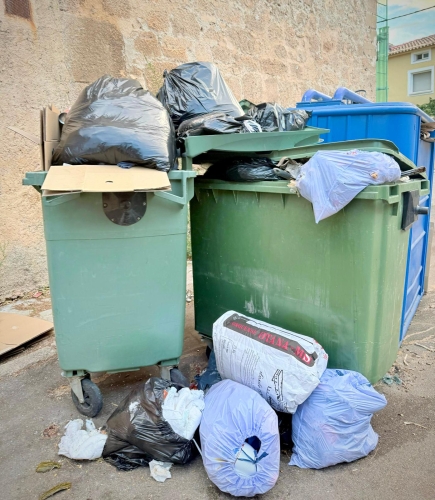 El PP acusa de "desidia" a la Diputación al dejar durante casi dos semanas sin recogida de basura a varios pueblos de La Alcarria