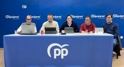 La Junta Local del PP de Cuenca muestra un fuerte compromiso de trabajo y unidad