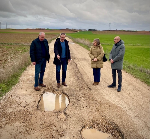Solana reclama a la Diputaci&oacute;n la reparaci&oacute;n urgente de la v&iacute;a que une Santa Mar&iacute;a del Campo Rus y Honrubia